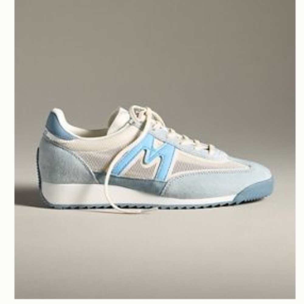 Light Blue and White Women's athletic  Sneakers